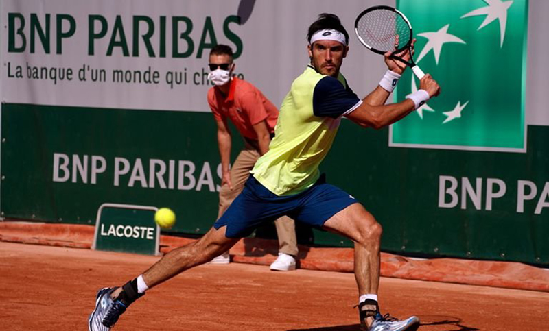 Leo Mayer quedó eliminado en la qualy de Roland Garros