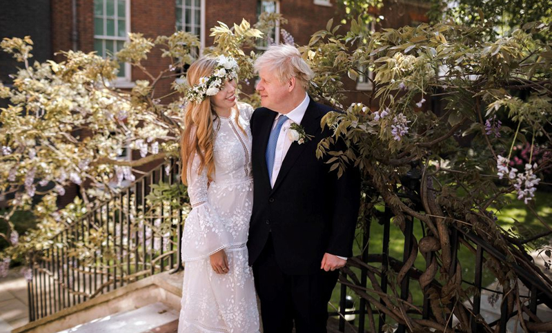 Boris Johnson y Carrie Symonds se casaron en una ceremonia secreta