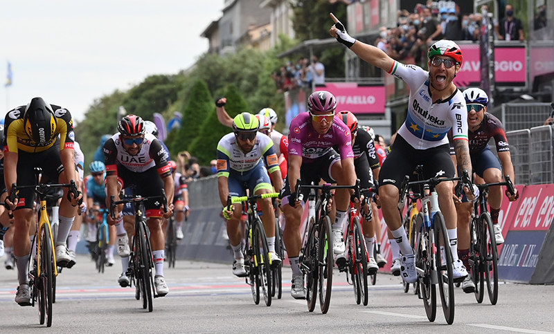 Se desarrolló la 13ª etapa del Giro de Italia