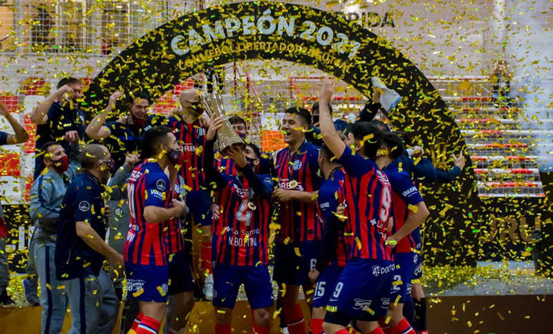 San Lorenzo consiguió la primera Libertadores de futsal para Argentina