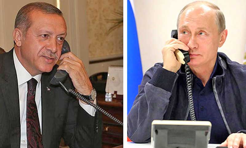 Erdogan le pide a Putin «dar una lección a Israel» por la ofensiva contra los palestinos