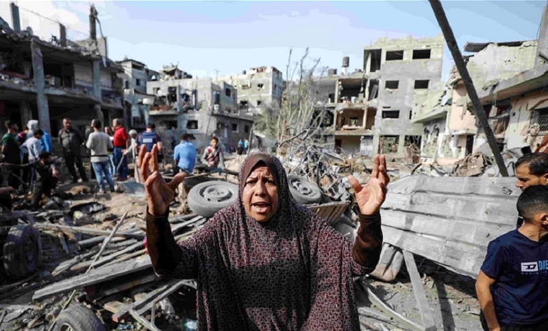 Al menos 40 palestinos murieron en un ataque israelí en la Franja de Gaza