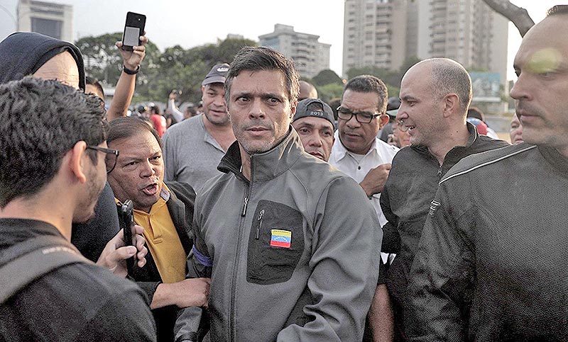 España recibe el pedido formal de Venezuela para extraditar al opositor Leopoldo López