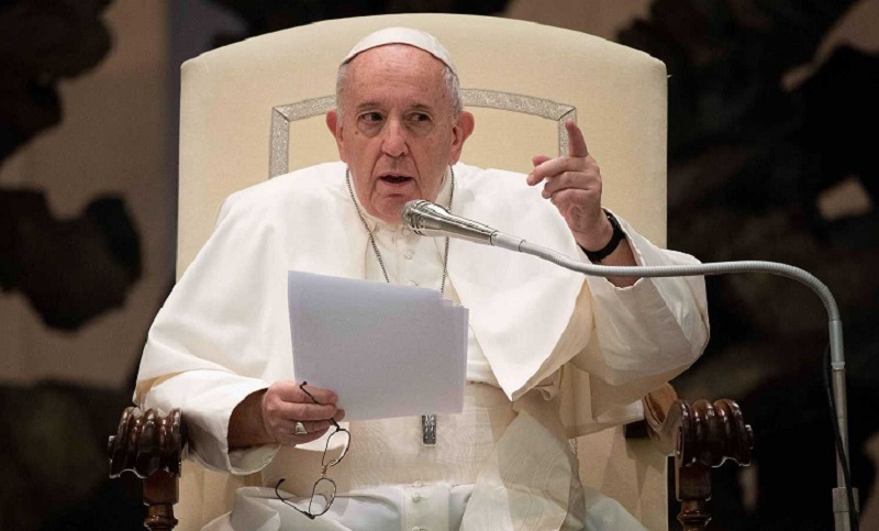 El Papa expresó su preocupación por los “enfrentamientos violentos” en Colombia
