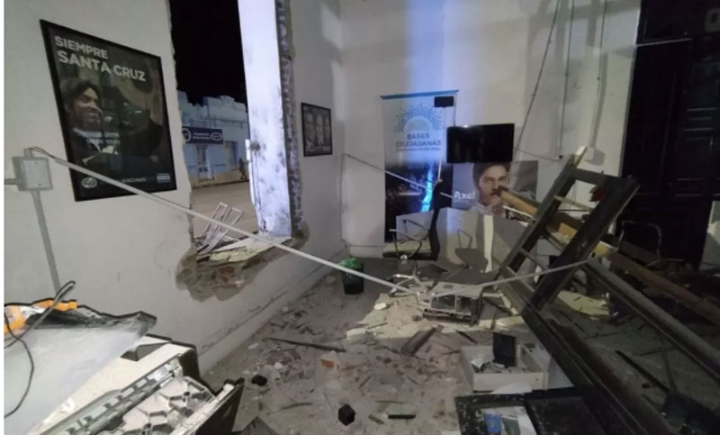 Legisladores y dirigentes de varios partidos repudian ataque a local del Frente de Todos en Bahía Blanca