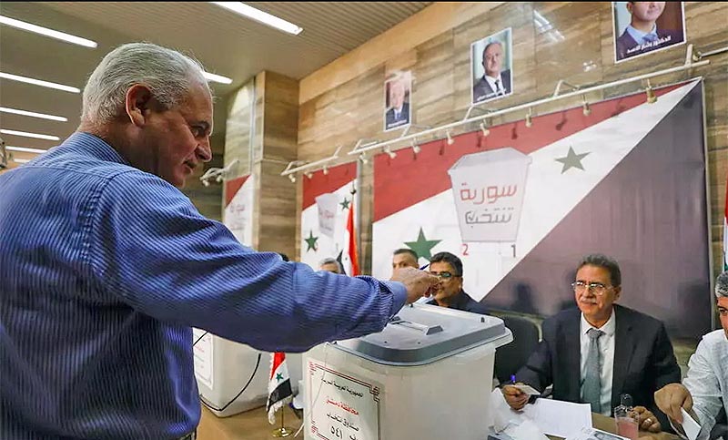 Con Al Assad como claro favorito, Siria vota para elegir presidente
