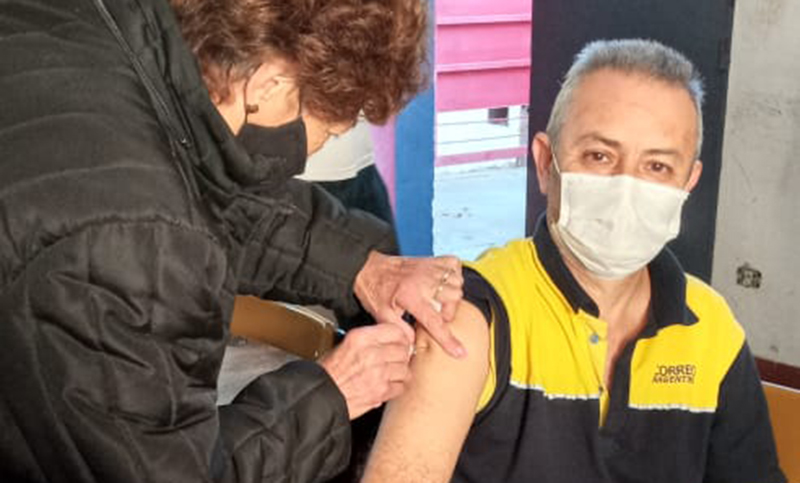 Sindicato de trabajadores de Correo lanzó una campaña de vacunación contra la gripe