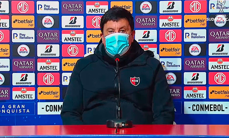 Germán Burgos: «Hoy se vio una mejoría y vamos a luchar hasta el final»
