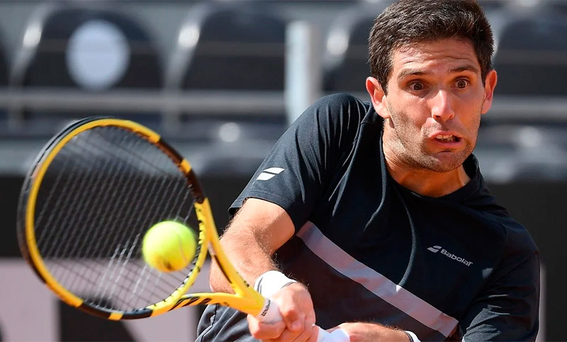 El sueño de Delbonis quedó trunco por la potencia de Opelka