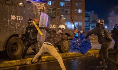 disturbios sur Bogotá