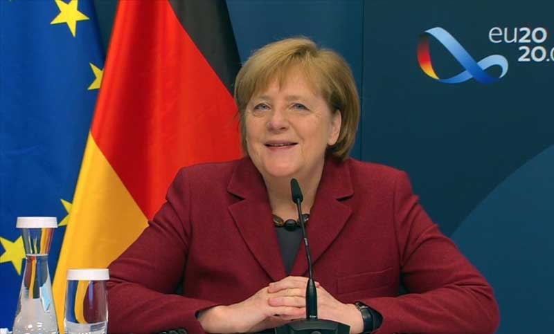 Merkel homenajeó a los trabajadores esenciales que «mantuvieron en pie» a Alemania en la pandemia