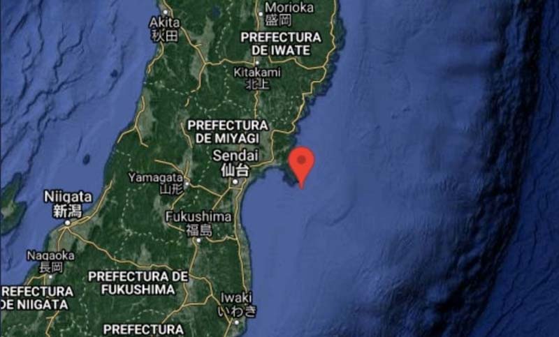 Sismo de 6.8 grados sacude el noreste de Japón, sin alerta de tsunami
