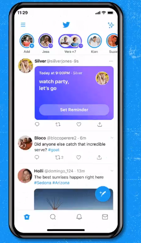 twitter spaces programación