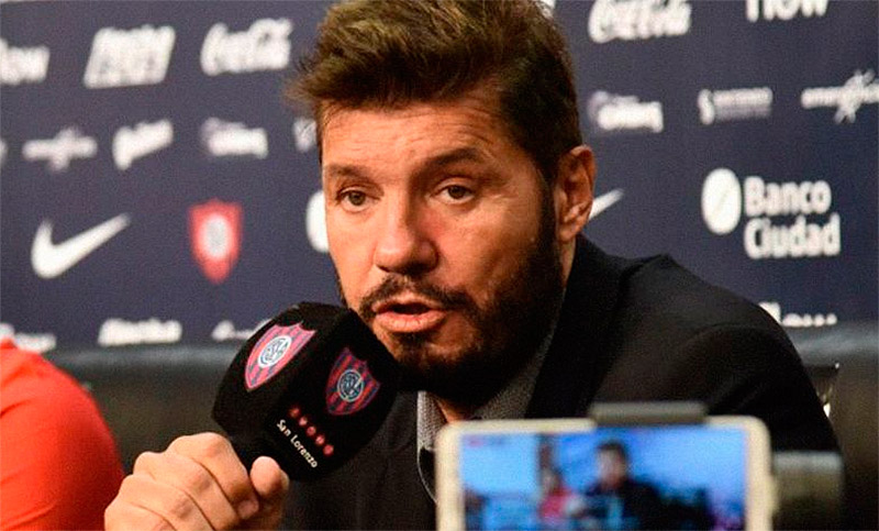 Tinelli se aleja de San Lorenzo: «A veces no depende del amor…»