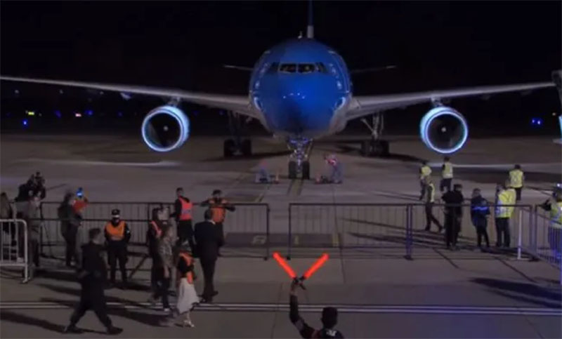 Partió un nuevo vuelo de Aerolíneas a Rusia para buscar vacunas Sputnik V