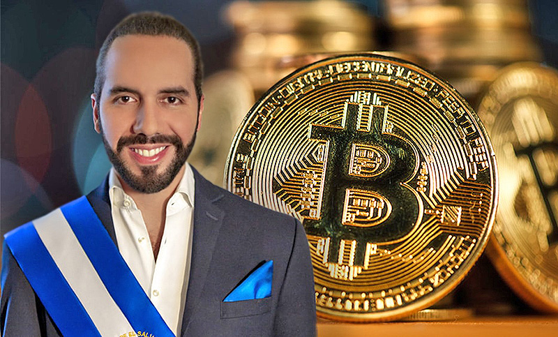 El Salvador aprobó el bitcoin como moneda de curso legal