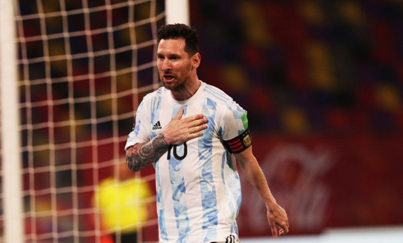 Messi: «Por momentos hicimos un buen partido, la dinámica del equipo es buena»