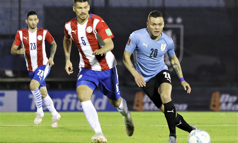 Uruguay empató sin goles ante Paraguay en Montevideo