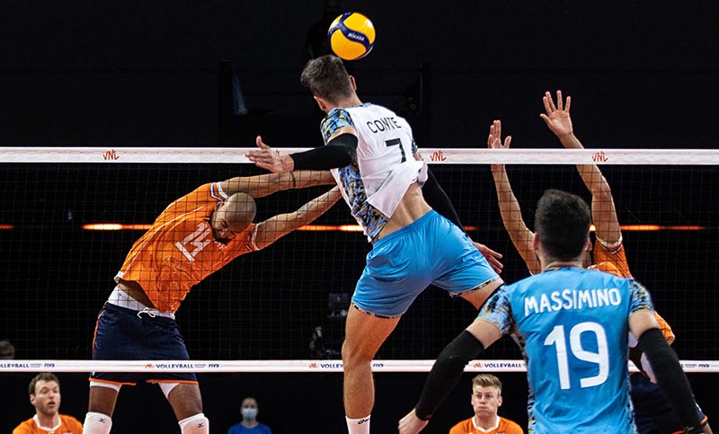Voleibol: Argentina volvió al triunfo en la Liga de las Naciones