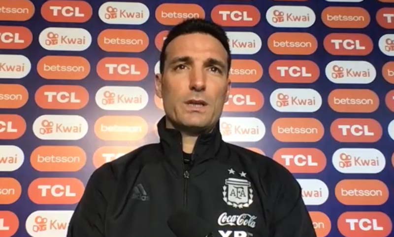Scaloni confirmó el once titular que enfrentará a Bolivia