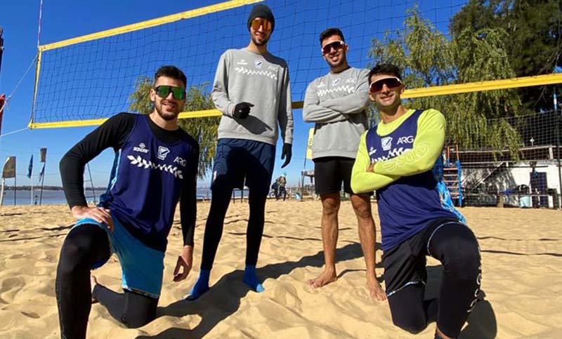 El seleccionado de beach vóley con el rosarino Capogrosso clasificó a Tokio