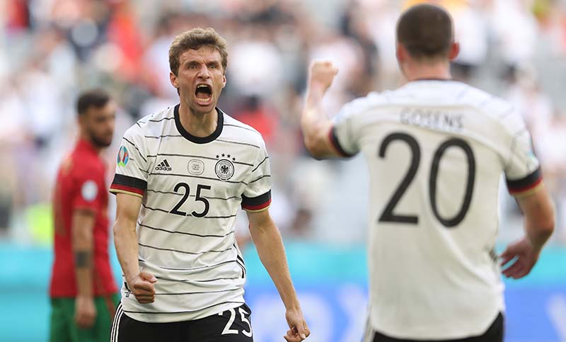 En un partidazo, Alemania venció a Portugal en la Eurocopa
