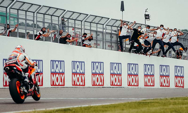 Marc Márquez volvió a ganar en el MotoGP