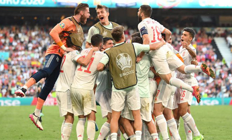 En el alargue, España se impuso ante Croacia y pasó a cuartos de final de la Eurocopa