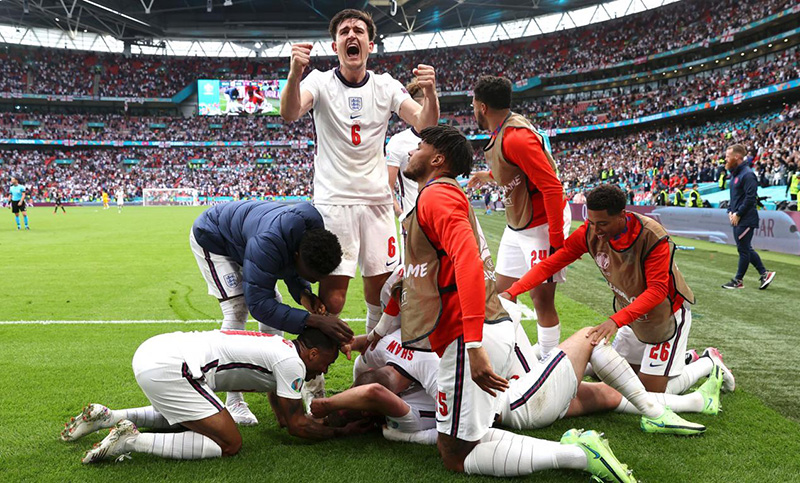 Inglaterra venció a Alemania y se afirma como candidato de la Eurocopa