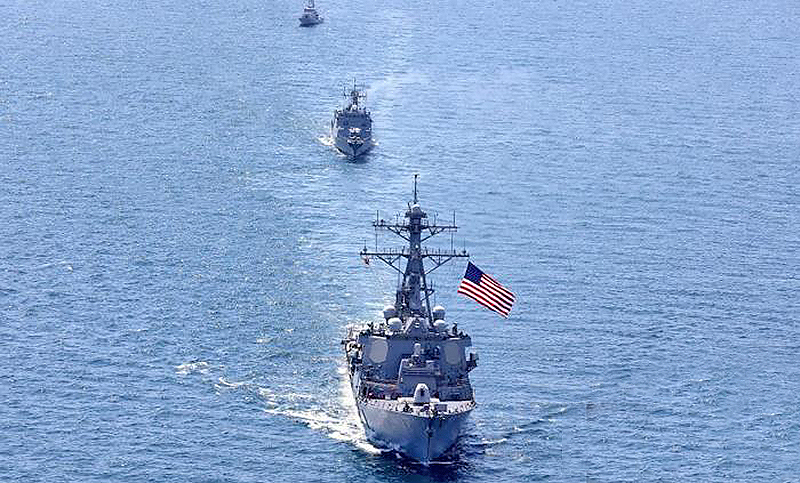 Estados Unidos y Ucrania iniciaron maniobras militares en el Mar Negro, ante el desagrado de Rusia