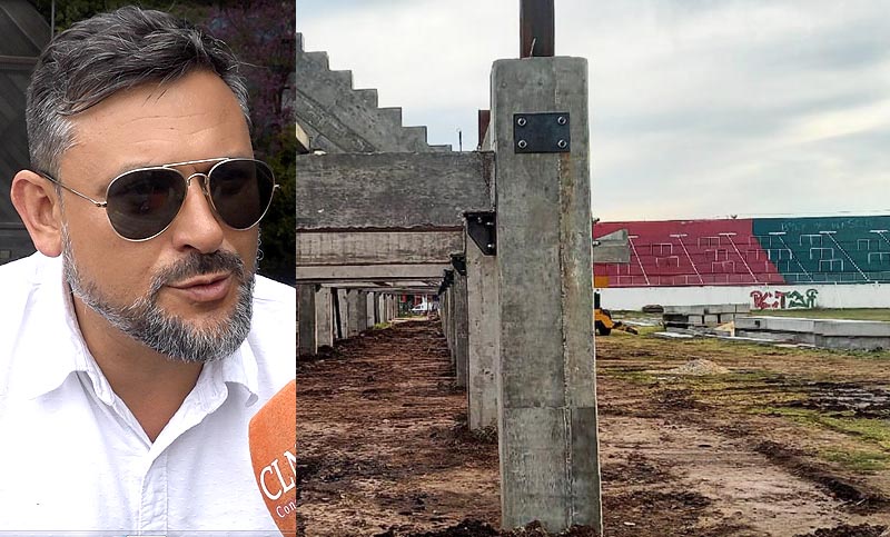Diego Lavezzi: «Este año la cancha de Coronel Aguirre va a quedar inaugurada»