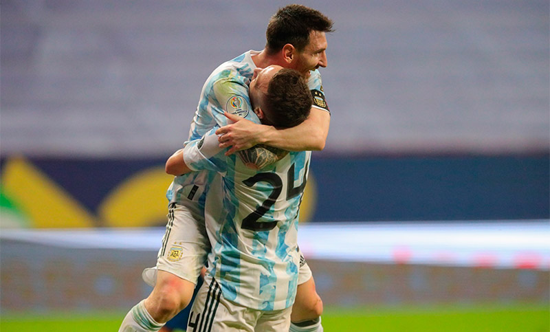 Argentina le ganó 1 a 0 a Paraguay y avanzó a los cuartos de la Copa América