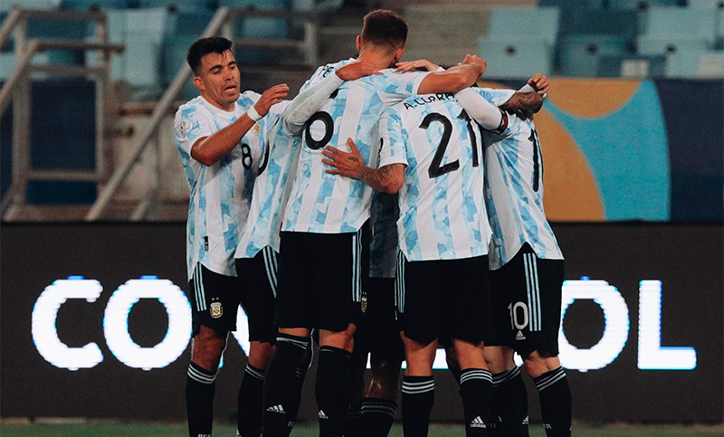 Los jugadores de Argentina, «contentos» y «con confianza» tras la clasificación