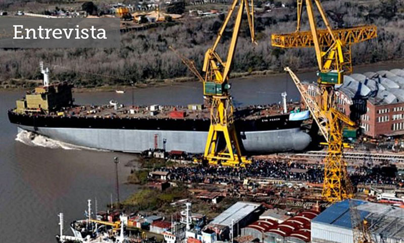 «Intentan privatizar el Astillero Río Santiago para cerrarlo, no para reactivarlo»