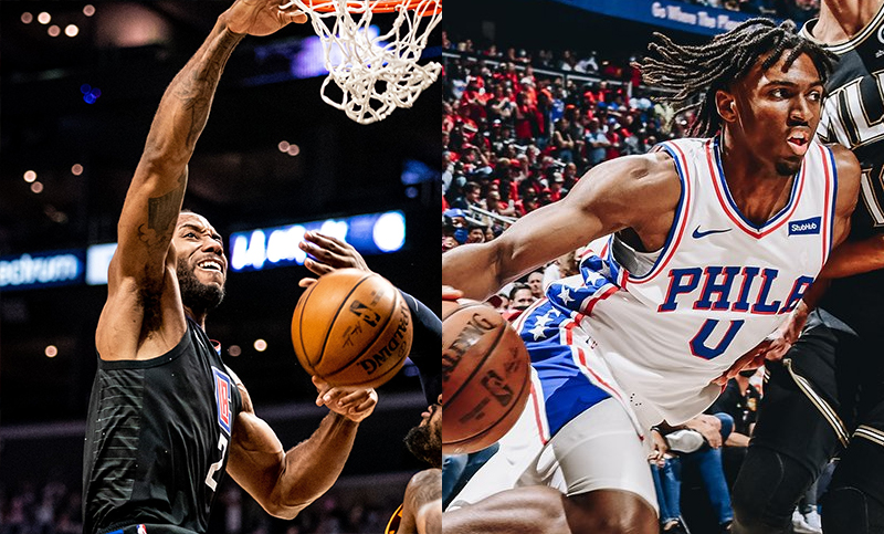 Los Angeles Clippers y Philadelphia Sixers ganaron e igualaron sus series de semifinales en la NBA
