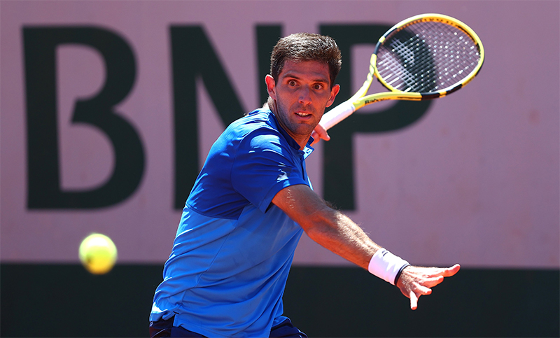Delbonis avanzó a la tercera ronda de Roland Garros por primera vez
