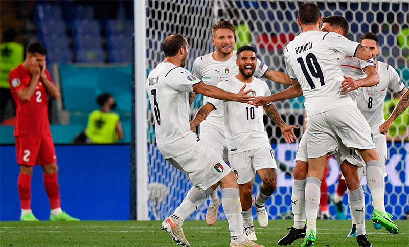 Italia enfrenta a Suiza en el destacado de la segunda fecha de la Eurocopa