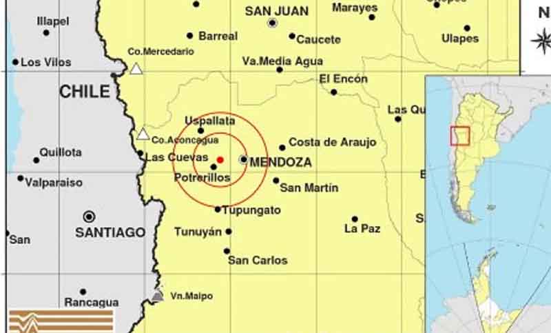 Tres sismos sacudieron la noche mendocina: sin daños por el momento