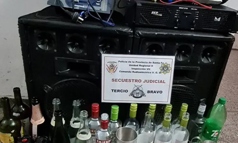 Villa Gobernador Gálvez: fiesta clandestina y más de 90 demorados