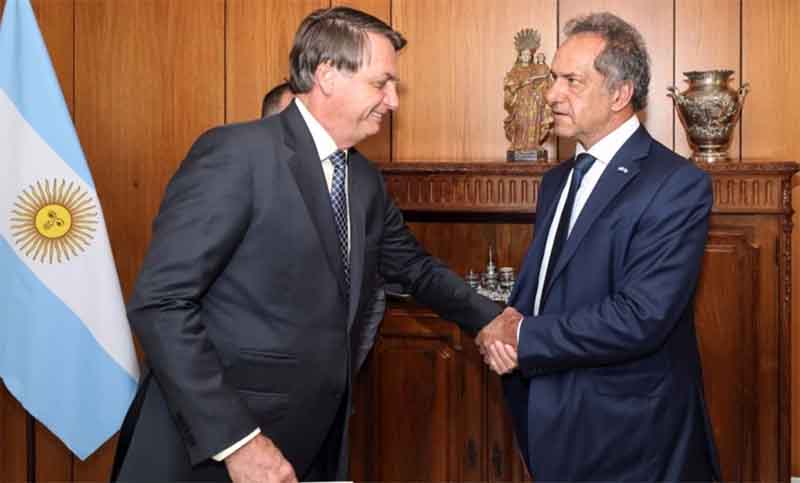 Daniel Scioli: «Brasil volvió a ser el socio comercial número uno de la Argentina»