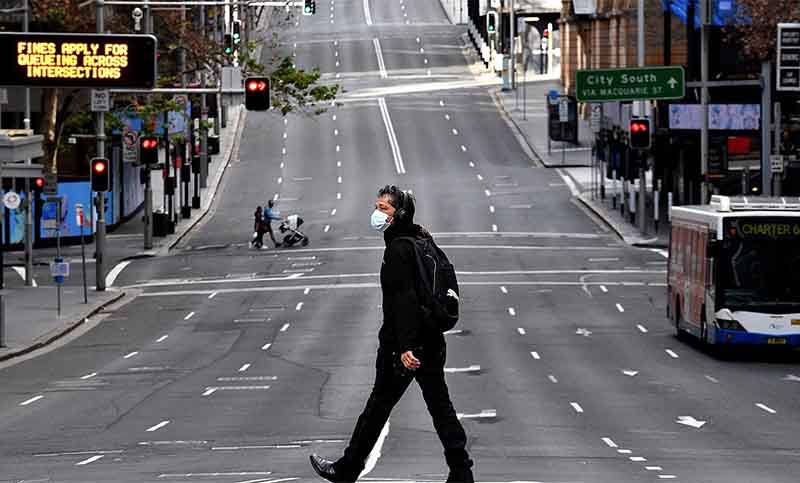 La variante Delta llegó a Sydney: cierre total hasta el 9 de julio para combatir un brote