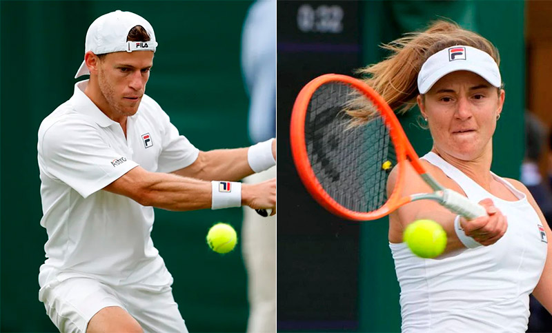 Schwartzman y Podoroska, dos que avanzan en Wimbledon