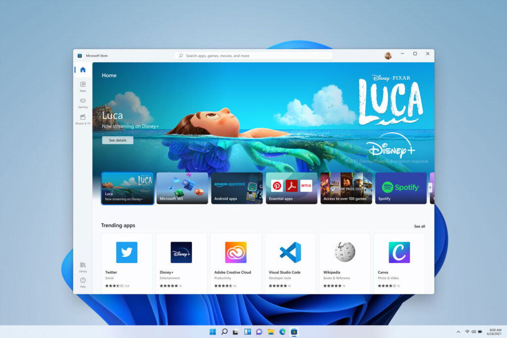 Windows 11 Tienda