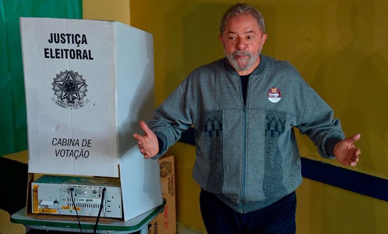 Holgada ventaja de Lula en la intención de voto para 2022 en Brasil, según una encuesta