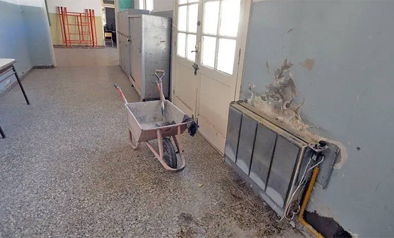 Docentes neuquinos denuncian que más de 150 escuelas no están en condiciones de volver a clases en la provincia