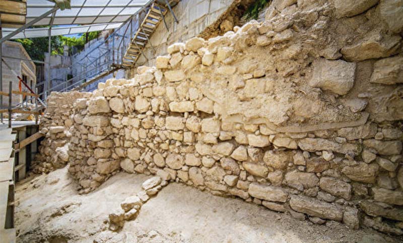 Aparecieron restos de antiguas murallas de la Edad de Hierro en Israel
