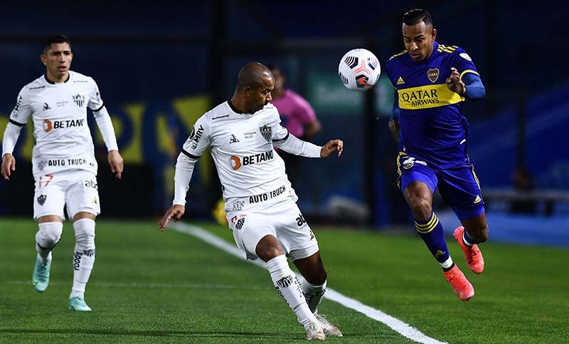 Boca empató con Mineiro y la serie de octavos de Libertadores quedó abierta
