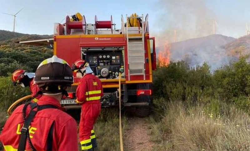 Se registran focos activos de incendios forestales en La Rioja y Córdoba