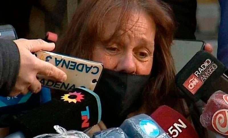 «Acá solo hay víctimas y una es mi hijo, que está luchando por su vida», dijo la mamá de Chano