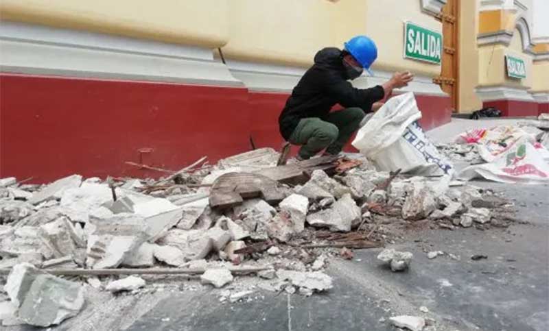 Más de 40 heridos y daños a unas 200 viviendas por sismo de 6,1 grados en Perú